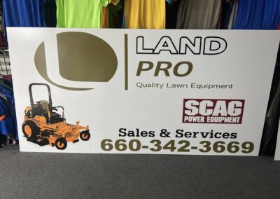 Land Pro - Sign